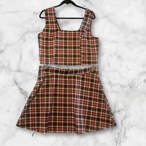 Madden NYC Women's Tank Top with Skirt Set (511)